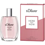 s.Oliver Here and Now Eau de Toilette 50 ml