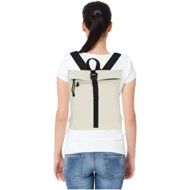 New Rebels Tim Fashion small Damenrucksack Creme Weiss/Schwarz