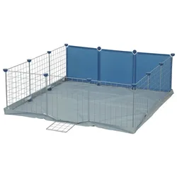 ZOLUX NEOLIFE Neopark Gehege für Hauskatzen105x105x35 blau