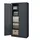 Jan Nowak C001 Aktenschrank 185 x 90 x 40 cm Silber