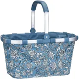 reisenthel carrybag dahlia blue – Stabiler Einkaufskorb mit viel Stauraum und praktischer Innentasche – Elegantes und wasserabweisendes Design - Einheitsgröße