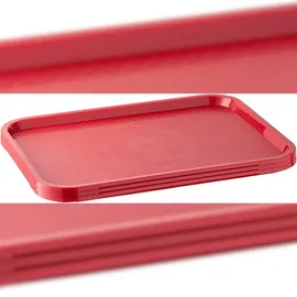 APS Tablett rot rechteckig 41,0 x 30,5 cm