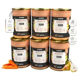 alphazoo Monoprotein Huhn 6 x 400 g