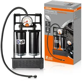 Osram TYREinflate 20 Essential - Fußluftpumpe für PKW-Reifen OFP20ESN
