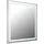 GLOBO LIGHTING Spiegelleuchte "RIVAS", silberfarben, H: 50cm, 1 Stk., Leuchten, Spiegel Flur Schlafzimmer Badezimmer dimmbar Farben, Spiegelleuchte