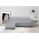 dorel home Ecksofa 230 cm Polyester 2-Sitzer Grau