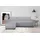 dorel home Ecksofa 230 cm Polyester 2-Sitzer Grau