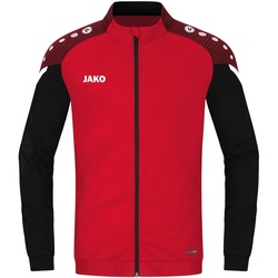 JAKO Performance Polyesterjacke Kinder rot/schwarz 128