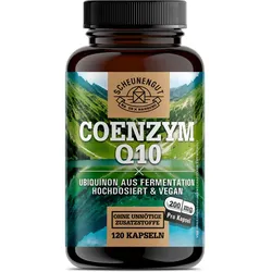 Scheunengut® Coenzym Q10 | pflanzlicher Rohstoff aus Fermentation 200mg pro Kapsel Kapseln 120 St