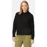 CAMEL ACTIVE Strickpullover mit Kapuze Schwarz XXS