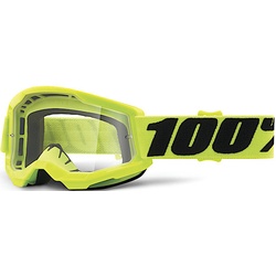 100% Strata 2 Essential Jeugd Motorcross Bril, geel