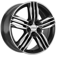 Ronal R57 7,5 x 17 5 x 112 ET48 MB76 Schwarz