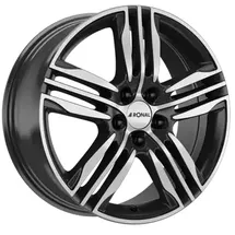 Ronal R57 7,5 x 17 5 x 112 ET48 MB76 Schwarz