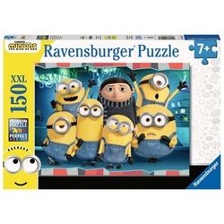 Ravensburger Puzzle 150 Teile Ravensburger Kinder Puzzle XXL Minion Mehr als ein Minion 12916, 150 Puzzleteile