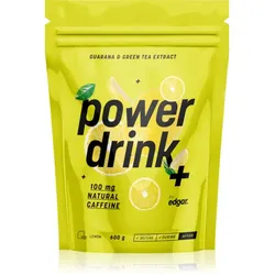 Edgar Power Drink + Förderung der sportlichen Leistung mit Koffein Geschmack Lemon 600 g