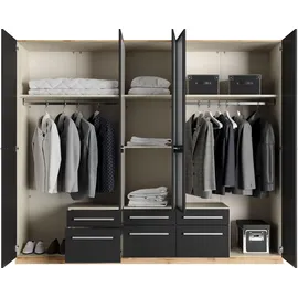 Priess Barcelona 230 x 193 x 54 cm schwarz