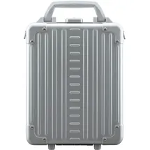 Aleon Aluminum Vertical Aktenkoffer 24 cm Laptopfach silberfarben