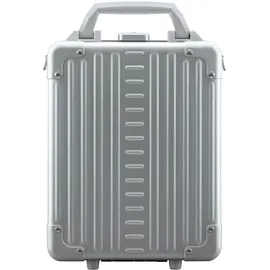 Aleon Aluminum Vertical Aktenkoffer 24 cm Laptopfach silberfarben