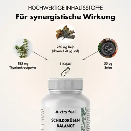 xtra fuel Schilddrüsen Balance Thyro Komplex Kapseln 480 St.
