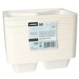Papstar STARPAK Einweg-Menüschalen 1,095 l, 50 St.