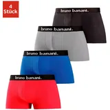 Bruno Banani Boxer »Boxershorts für Herren«, 4 Stk., mit Kontrast-Webbund