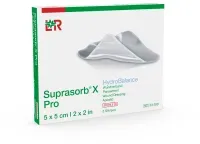 Suprasorb® X Pro HydroBalance Wundverband, steril 33290 , 1 Packung = 5 Kompressen, Maße: 5 x 5 cm