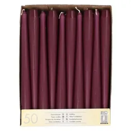 Papstar Leuchterkerzen 25 cm 50 St. weiß