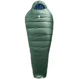 Deuter Orbit 0° Schlafsack links-Grün-Regular
