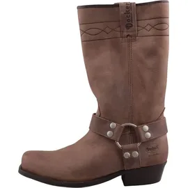 Dockers by Gerli Herren/Damen Biker Stiefel Hellbraun EU 43