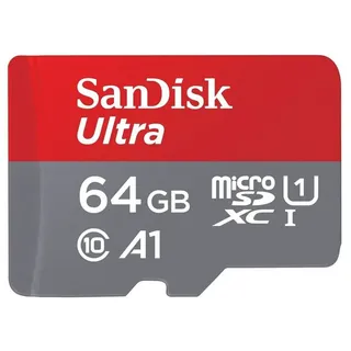 + SD-Adapter UHS-I U1 A1 120 MB/s 64 GB