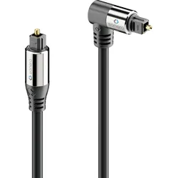 Sonero Audio-Kabel Toslink - Toslink 1 m (1 m, Optisch), Audio Kabel
