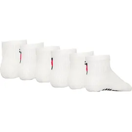 Tommy Hilfiger Baby Crew Socken, weiß, 19-22 EU - 19-22