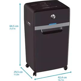 HP Pro Shredder 24CC Schwarz