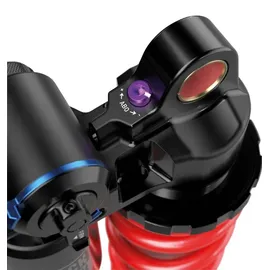 RockShox Vivid Coil Ultimate RC2T D1 Stoßdämpfer 55 mm Schwarz/Silber