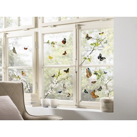 KOMAR Fenstersticker Cheerful 31 x 31 cm,