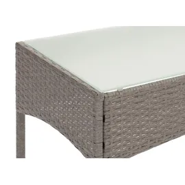 Mendler Halden Gartentisch Ø 79 x 38 cm Grau