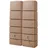 Slim Wandtank Set 2 x 330 l inkl. Verbinder taupe