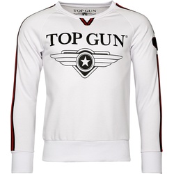 Top Gun Streak, Sweatshirt - Weiß - M