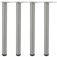 Vasalat CAMAR Tischbeine höhenverstellbar 700-730mm ø 60mm, Edelstahl gebürstet