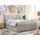 MKS King Boxspringbett 140 x 200 cm H4 Hellgrau
