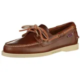 Sebago Docksides Portland Leather Bootsschuhe Braun - 45