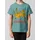 wat? APPAREL T-Shirt Tiger Große Schwester in Teal Monstera | Gr.: 152-164