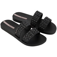 Ipanema Damen Renda II FEM Schiebe-Sandalen, Black/Glitter Black, 38 EU