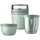 Mepal Ellipse Lunchpot, Fruitpot und Snackpot 3er Set Nordic Sage