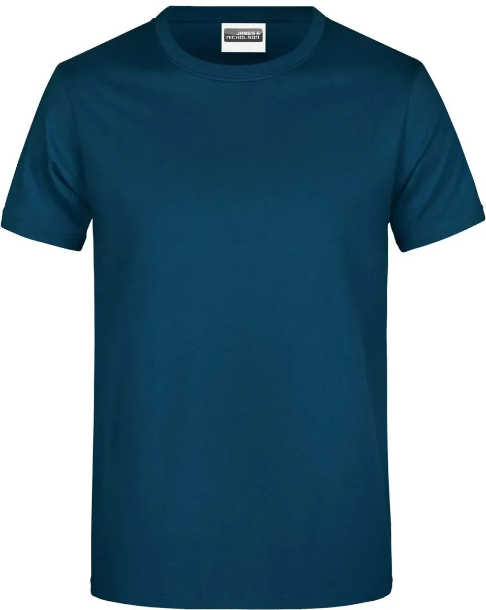 James & Nicholson Schweres Herren T-Shirt JN790 petrol 5XL