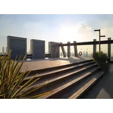 Thermoesche Terrassendielen, 21x145 mm, seitlich genutet, glatt/glatt