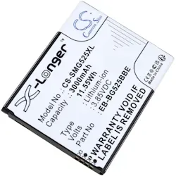 Powery Akku passend für Handy, Smartphone Samsung Galaxy XCover 5 2021, SM-G525F, Typ EB-BG525BBE