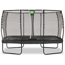 EXIT TOYS EXIT Allure Premium Trampolin 214 cm x 366 cm schwarz