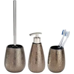 WENKO Bad-Accessoire-Set Mod. Marrakesh 3-teilig