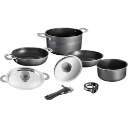 Camping Koch Geschirr Set Flavor 7+1 20 cm Outdoor Küche Topf Pfanne Alu EINHEITSGRÖSSE